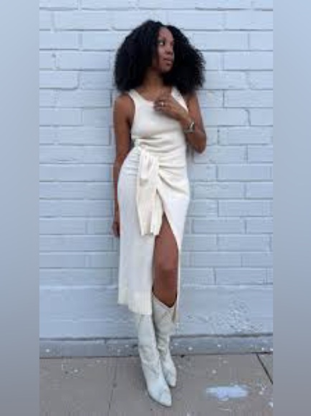 Modern Citizen Tank Maxi Wrap Dress, S-M